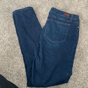 Paige denim skyline skinny Jean dark wash size 31